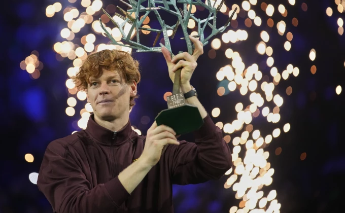 Senzacija u Italiji - Teniser sportista godine, ali to nije Siner!