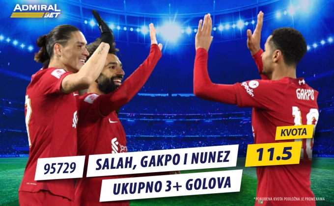 Read more about the article Mersisajd, hoće li Liverpul naći nekadašnju formu, AdmiralBet nudi kvotu 11.5!