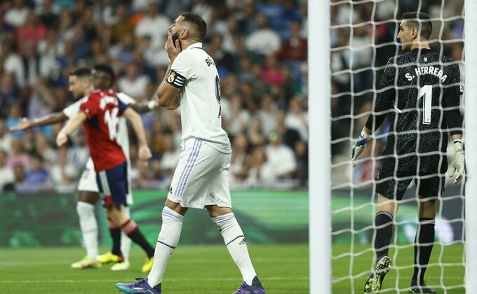 Read more about the article Benzema tragičar, Osasuna prva zaustavila Real Madrid od početka sezone!