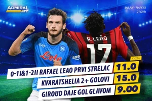 AdmiralBet specijal - Hviča nogom ili ŽIru glavom, izaberite i naplatite!