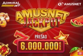 Јackpot na Аmusnet igrama prešao 6 miliona