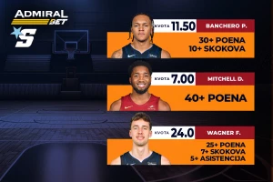 AdmiralBet NBA specijal - Prštaće u majstorici, a tek kad vidite kvote...