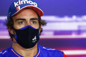 Alonso vozi za Alpin i 2022. godine 