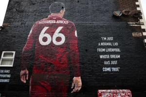 Trent nepoželjan u Liverpulu - navijači oštetili mural i poslali pogrdnu poruku