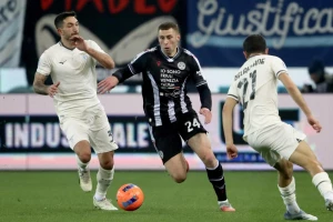 Lacio u poslednjim sekundama ostao bez pobede u Udinama!