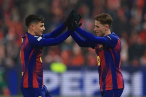 Barsa se vratila iz šoka u Pragu, Bilbao slavi Navara, Juve za devet minuta rešio pitanje pobednika