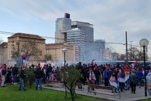 Bez incidenata - Srpski navijači stigli na stadion u Beču
