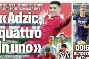 Italijani u ekstazi zbog mladog Crnogorca - Juventusov Adžić mešavina legendi!