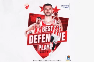 Ako je i bilo dileme, Branko Lazić najbolji defanzivac AdmiralBet ABA lige!