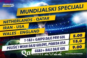 AdmiralBet Specijal - Strašne mundijalske kvote, pazite se Bejla!