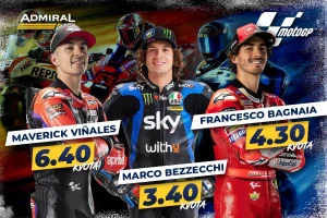 AdmiralBet Moto GP specijal - Banjaja, Beceki ili Vinjales? Kvote koje mnogo donose!