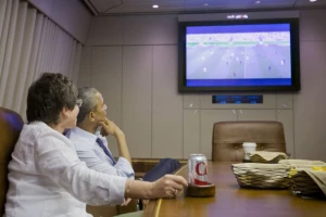 Manija za fudbalom u SAD, i Obama gledao meč! (FOTO)