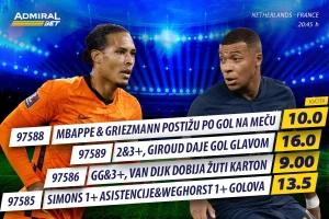 AdmiralBet specijal - Derbi u Holandiji i mnogo dobrih izbora za klađenje!