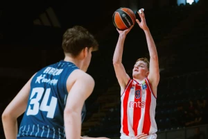 Zvezdini juniori primili 115 poena na oproštaju od F8 Evrolige