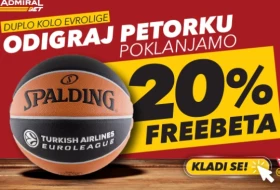 Novo duplo kolo, novi dupli bonus, Partizan protiv velikana za top 8, iskoristi priliku!
