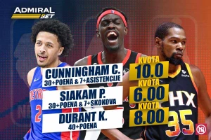 AdmiralBet NBA specijal - Ko će da se raspuca?