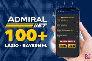 AdmiralBet 100+ tiket - Bajern vam potencijalno donosi ogromnu zaradu!