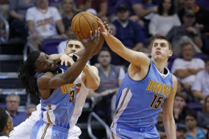 Nikola Jokić tužan pred lepom voditeljkom - Šta joj je rekao posle sjajne partije?