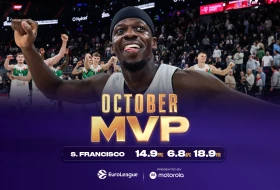 Fransisko MVP Evrolige u oktobru