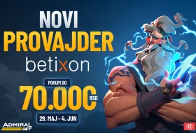 Betixon je stigao u AdmiraBet - Nove igre i bonus
