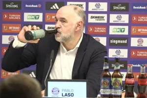 Pablo Laso pivom ''zalio'' pobedu nad Partizanom, pa ga uporedio sa Zvezdom!