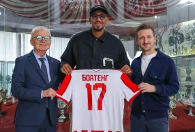 Žerom Boateng posetio Crvenu zvezdu