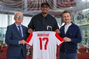 Žerom Boateng posetio Crvenu zvezdu