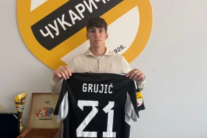 Grujić debitovao za Čukarički, pa postao profesionalac