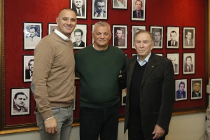 Ivan Gudelj posetio Partizan