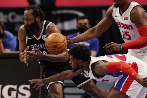 Harden blistao u noći tenzija u Detroitu, odmah "poslao poruku" Nikoli Jokiću!