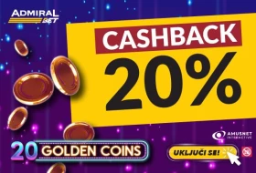 Igrajte na sigurno, uz novi Amusnet Cashback!