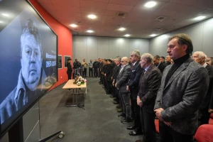 Poslednji pozdrav Miloradu Kosanoviću - ''Bio je čovek za sva vremena''