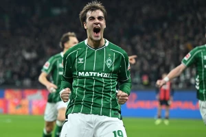 Knauf pokvario Jovanov šou u Bremenu, Milošević pogodio na debiju, Verder pao u nadoknadi