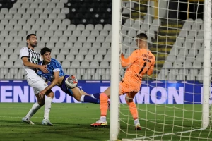 POLUVREME - Partizan sve lošiji, ni Saldanja nije ono što je bio...