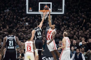 TABELA EVROLIGE - Partizan šest mesta ispred Zvezde pred "pakleno" duplo kolo, posebno za crveno-bele!