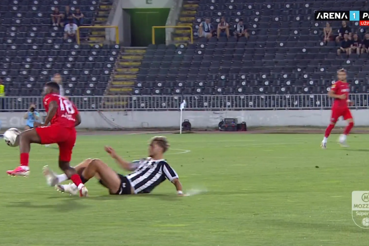 UŽIVO - Partizan ima crveni posle 14 minuta!