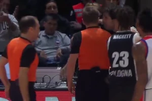 Teodosić hteo da nasrne na Damira Javora pa isključen