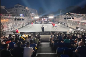 Leskovac video lepotu 3x3 fudbala - Trofej Solar M ekipi, AdmiralBet tim stao u polufinalu