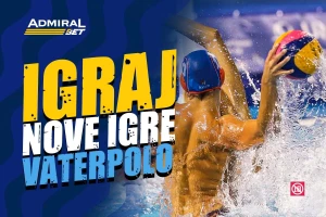 Uskoči u bazen nove ponude, kladi se na vaterpolo na AdmiralBetu!