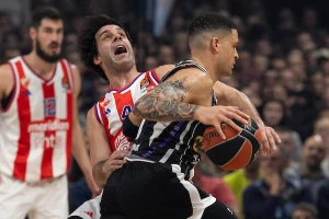 TABELA EL - Partizan na dve pobede od plej-ina, Zvezda prvi put "u minusu"