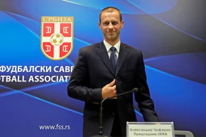 Predsednik UEFA u Srbiji kao kod kuće: ''Fascinantno, ovo nemaju ni najveće zemlje!''