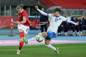POLUVREME - ''Orlovi'' jedva da su šutnuli na gol, Austrija zasluženo vodi