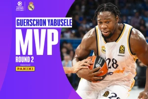 Brutalni Jabusele MVP kola Evrolige, iza njega tandem Partizana!