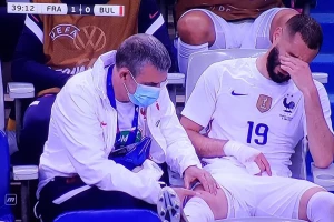 Dešan u problemu: Benzema u suzama napustio teren 