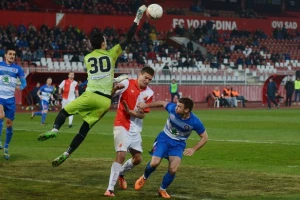Plej-of počeo TEŠKIM kiksom golmana Borca!