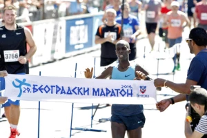 Kenijski atletičari pobednici 29. Beogradskog maratona