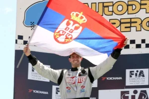 Borković na test vožnji u Brnu