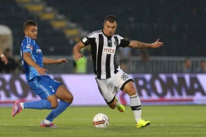 Peh za Partizan - Božinov zamenjen zbog povrede!