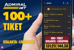 AdmiralBet 100+ tiketi - Veče italijanskog "ludila" u Ligi Evrope!