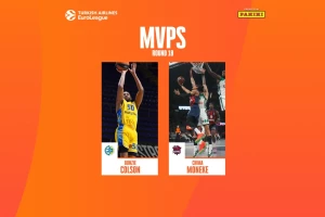 Dva MVP-a u 18. kolu Evrolige!